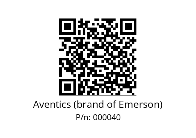   Aventics (brand of Emerson) 000040