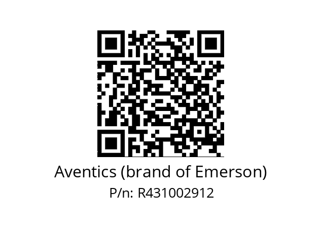   Aventics (brand of Emerson) R431002912