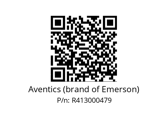   Aventics (brand of Emerson) R413000479