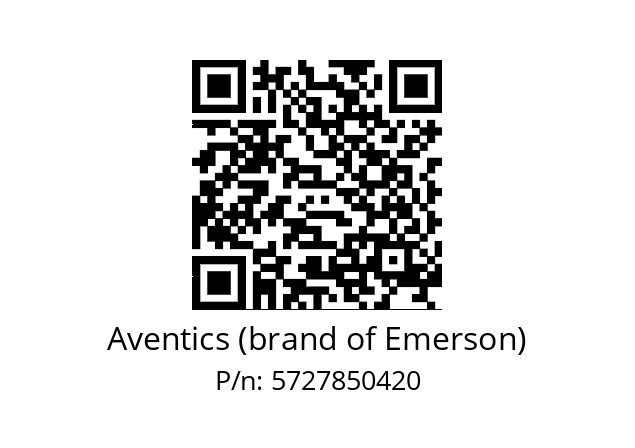   Aventics (brand of Emerson) 5727850420