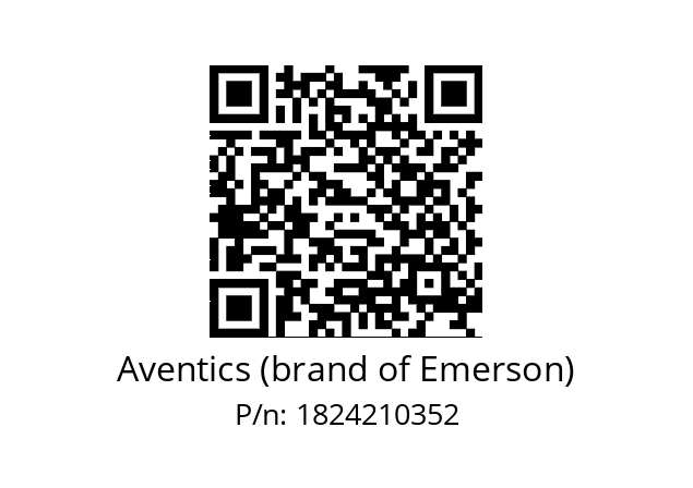   Aventics (brand of Emerson) 1824210352