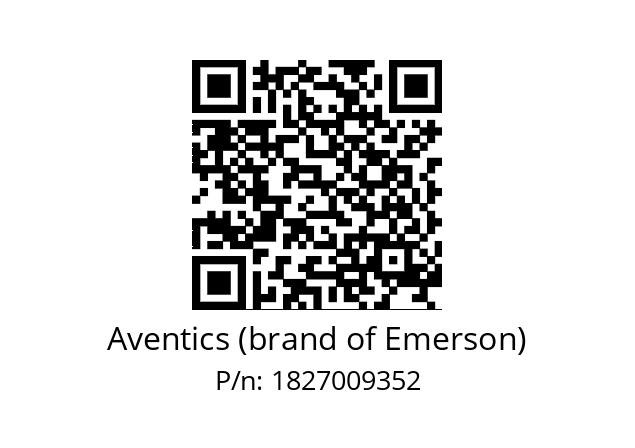   Aventics (brand of Emerson) 1827009352