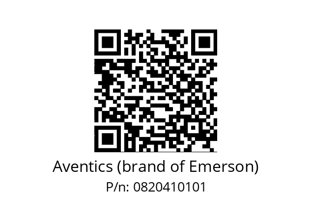   Aventics (brand of Emerson) 0820410101