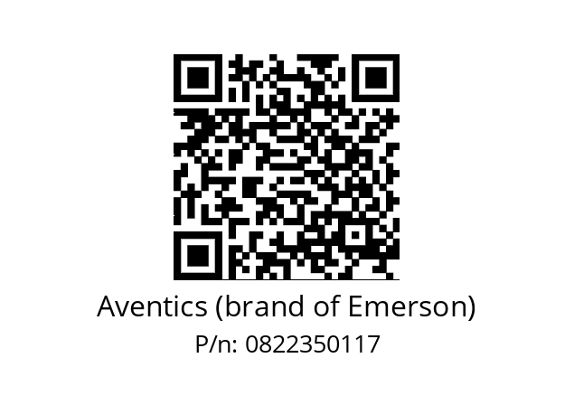   Aventics (brand of Emerson) 0822350117