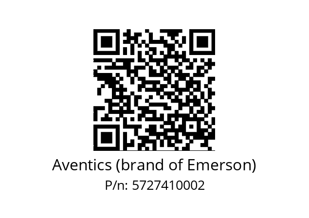   Aventics (brand of Emerson) 5727410002