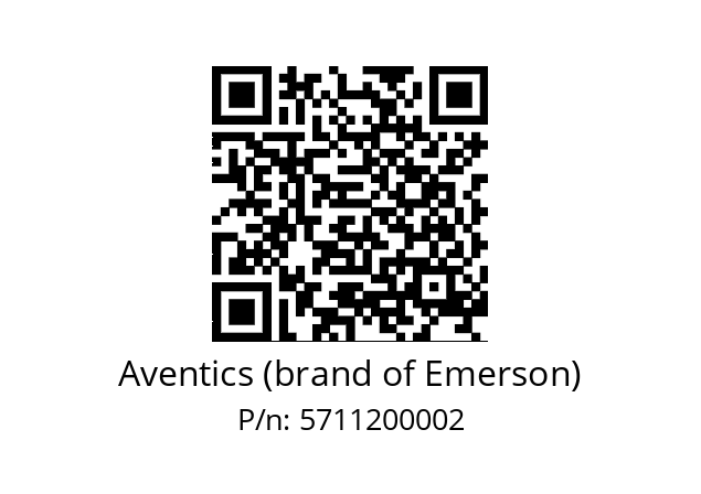   Aventics (brand of Emerson) 5711200002