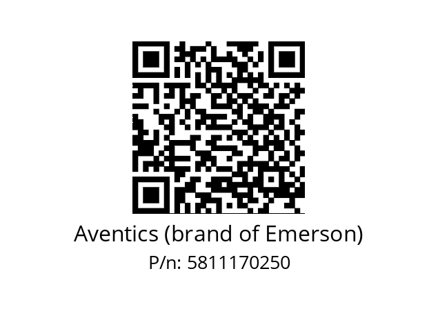   Aventics (brand of Emerson) 5811170250