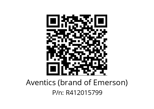   Aventics (brand of Emerson) R412015799