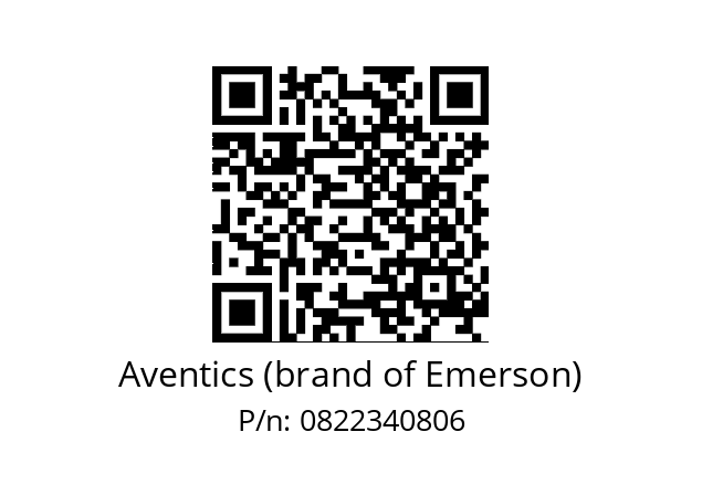   Aventics (brand of Emerson) 0822340806