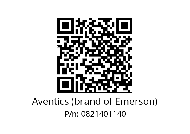   Aventics (brand of Emerson) 0821401140