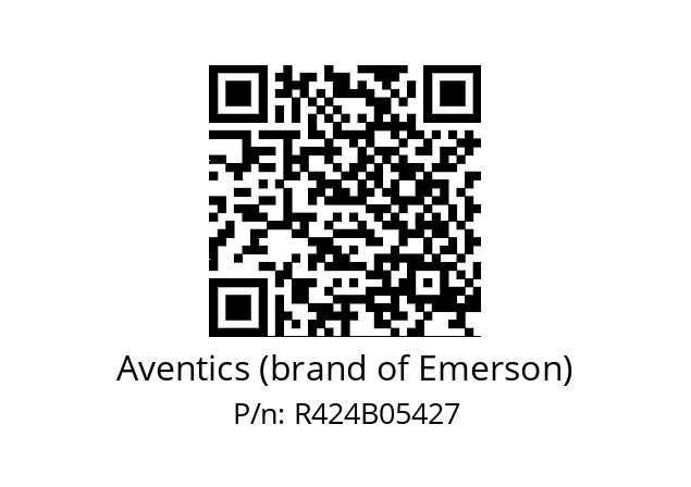   Aventics (brand of Emerson) R424B05427