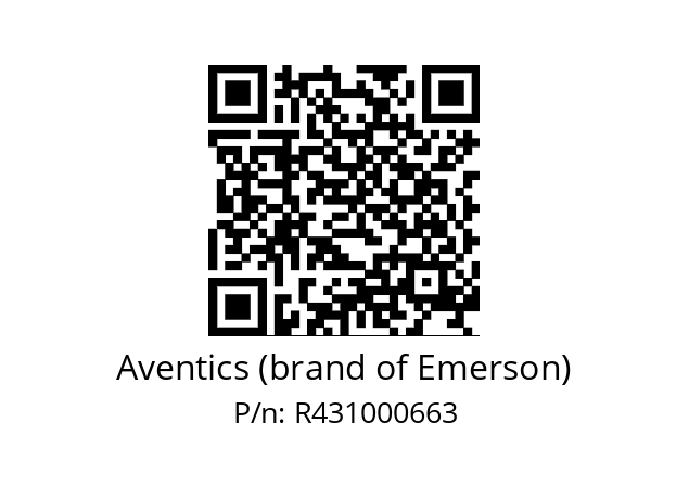   Aventics (brand of Emerson) R431000663