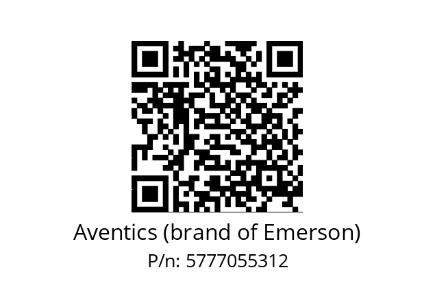   Aventics (brand of Emerson) 5777055312