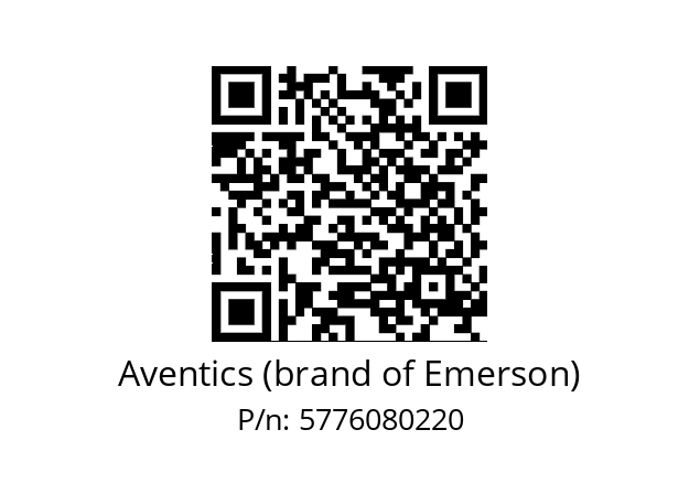   Aventics (brand of Emerson) 5776080220