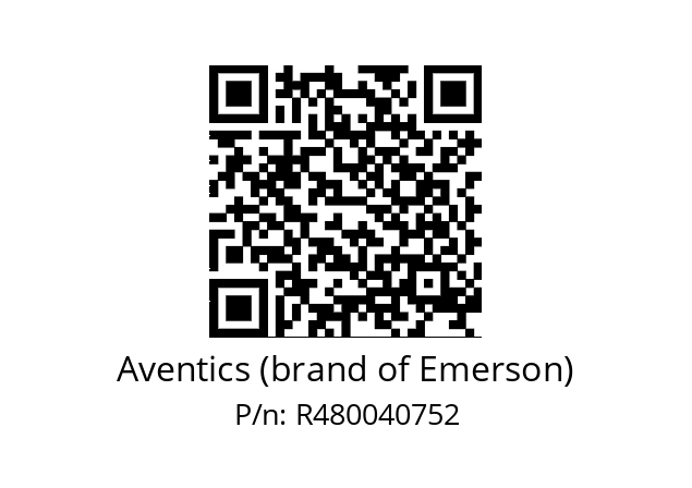   Aventics (brand of Emerson) R480040752