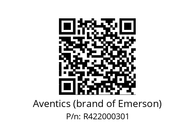   Aventics (brand of Emerson) R422000301