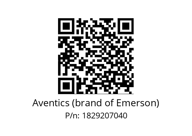   Aventics (brand of Emerson) 1829207040