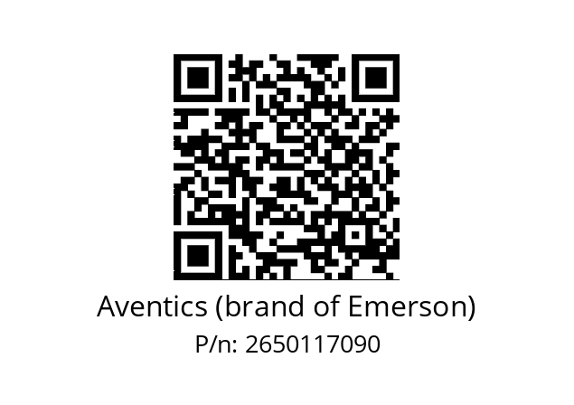   Aventics (brand of Emerson) 2650117090