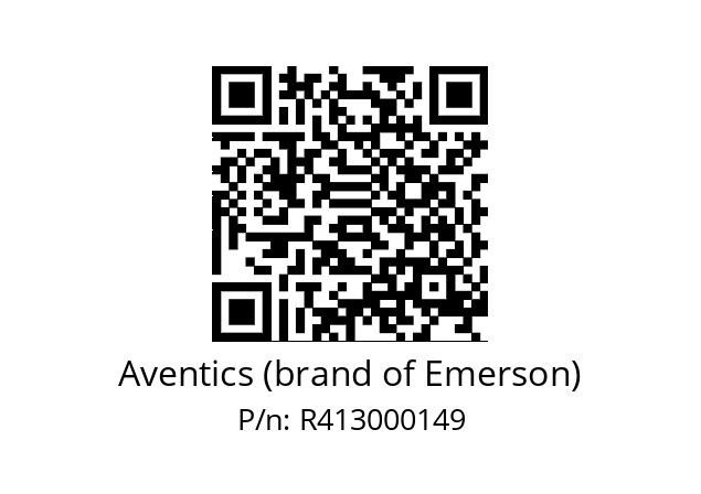   Aventics (brand of Emerson) R413000149