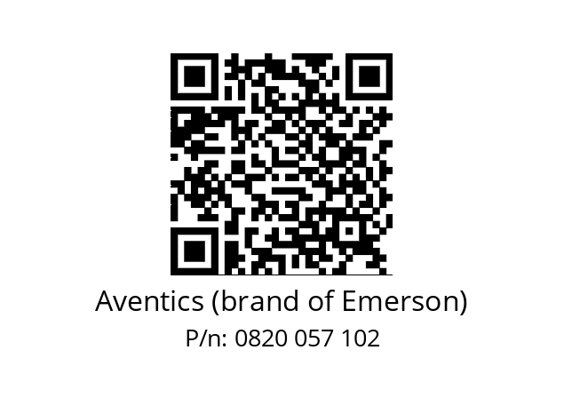   Aventics (brand of Emerson) 0820 057 102