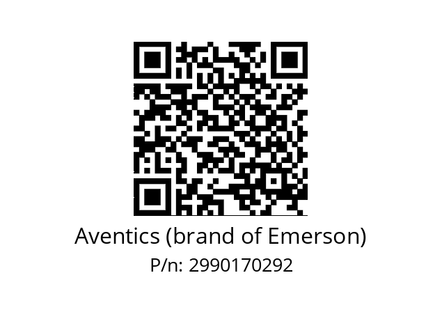   Aventics (brand of Emerson) 2990170292