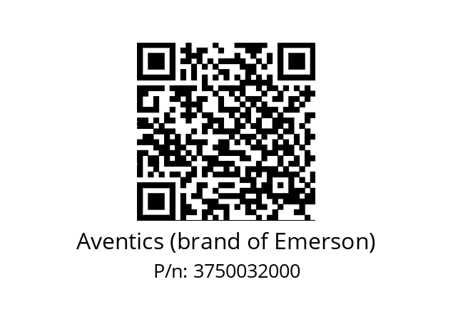   Aventics (brand of Emerson) 3750032000