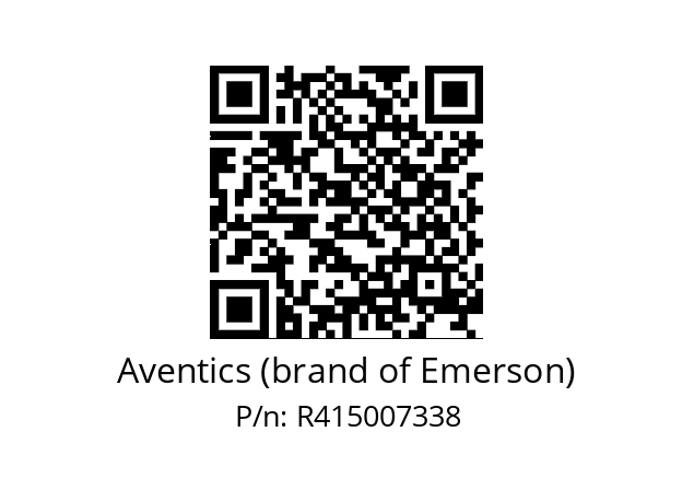   Aventics (brand of Emerson) R415007338