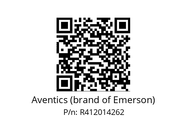   Aventics (brand of Emerson) R412014262