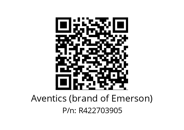   Aventics (brand of Emerson) R422703905