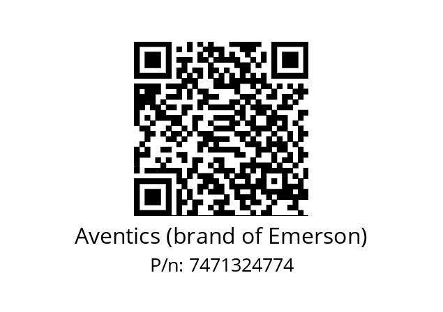   Aventics (brand of Emerson) 7471324774