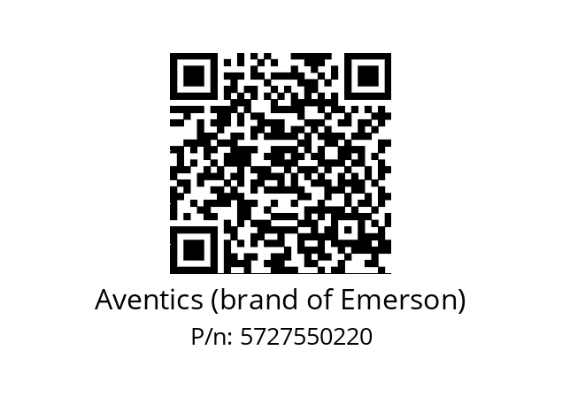   Aventics (brand of Emerson) 5727550220