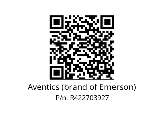   Aventics (brand of Emerson) R422703927