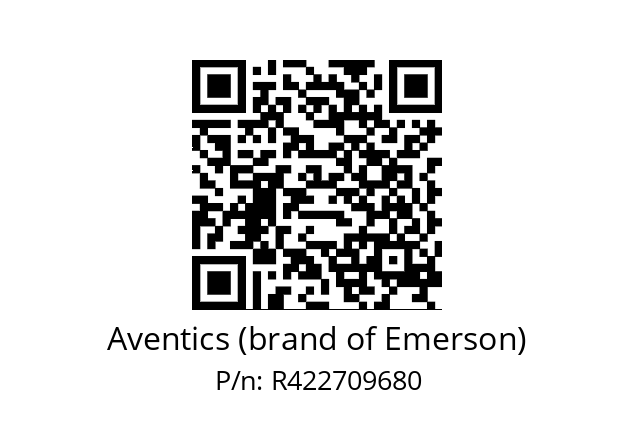   Aventics (brand of Emerson) R422709680