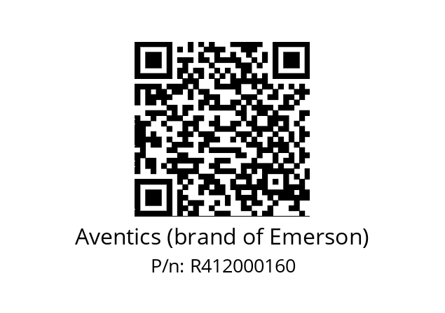   Aventics (brand of Emerson) R412000160