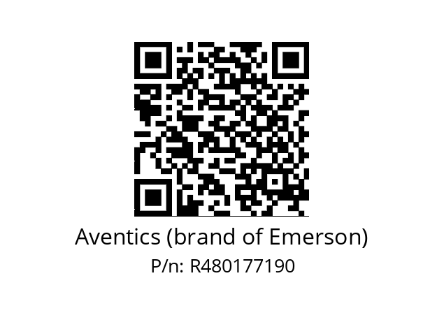   Aventics (brand of Emerson) R480177190