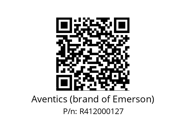   Aventics (brand of Emerson) R412000127