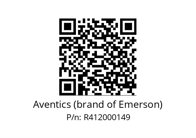   Aventics (brand of Emerson) R412000149