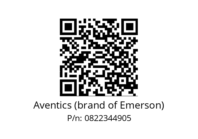   Aventics (brand of Emerson) 0822344905