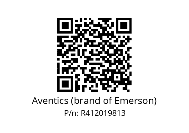   Aventics (brand of Emerson) R412019813