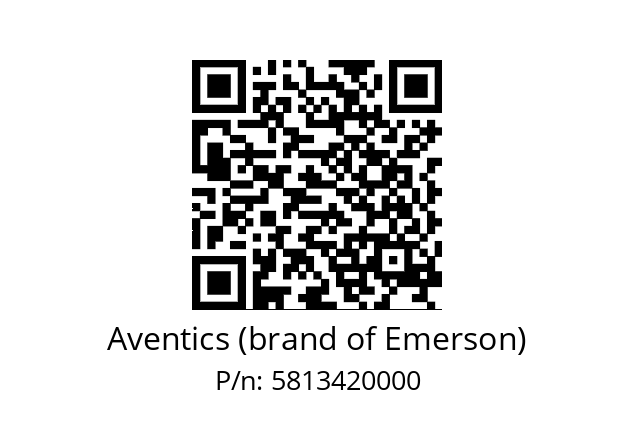   Aventics (brand of Emerson) 5813420000