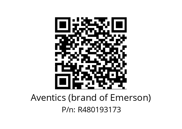   Aventics (brand of Emerson) R480193173