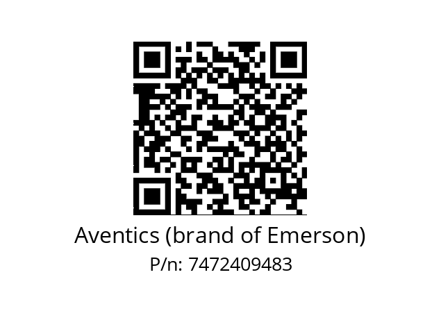   Aventics (brand of Emerson) 7472409483