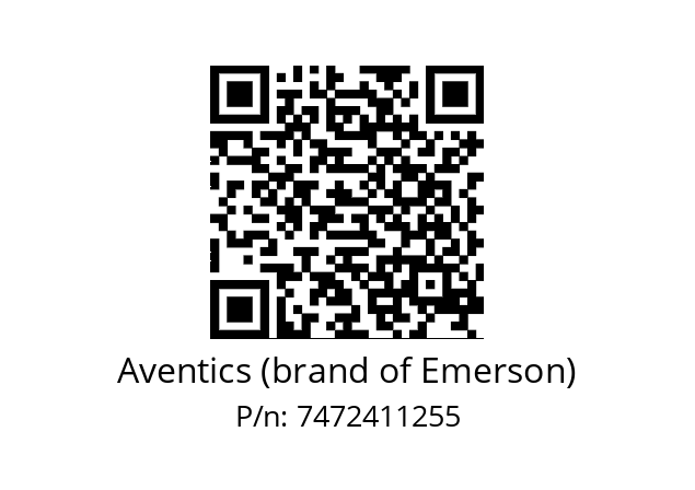   Aventics (brand of Emerson) 7472411255