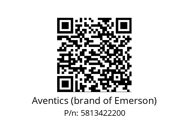   Aventics (brand of Emerson) 5813422200