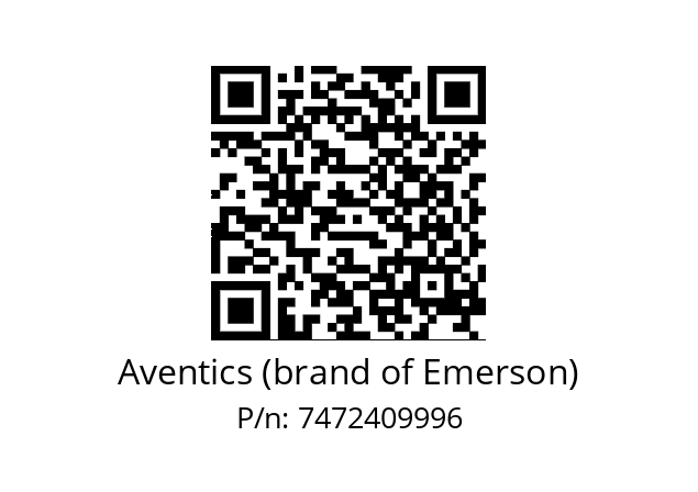   Aventics (brand of Emerson) 7472409996