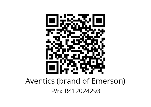   Aventics (brand of Emerson) R412024293