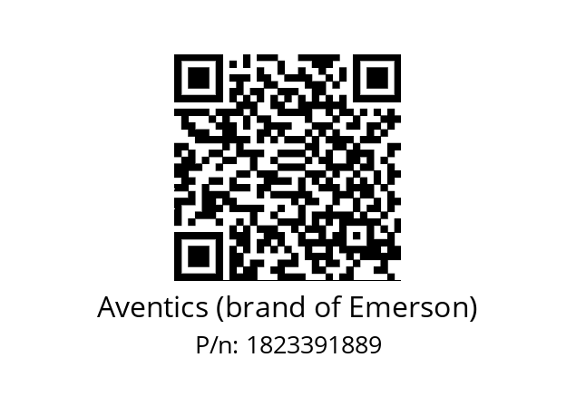   Aventics (brand of Emerson) 1823391889