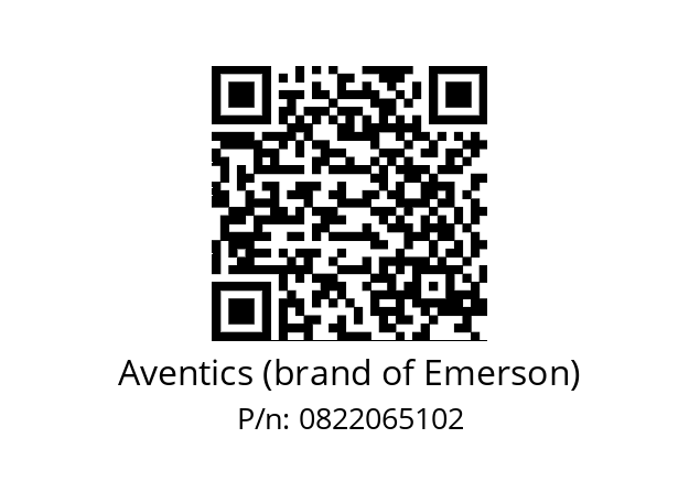   Aventics (brand of Emerson) 0822065102