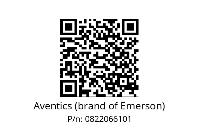   Aventics (brand of Emerson) 0822066101