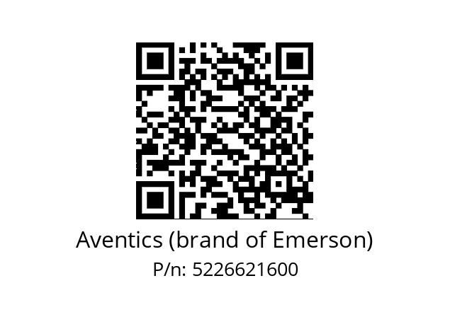   Aventics (brand of Emerson) 5226621600